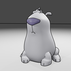 1.png Fichier STL Deux chiens stupides - Big Dog・Plan imprimable en 3D à télécharger