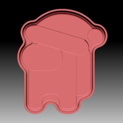 AmongUsXmas-VACUUM-PIECE.jpg AMONGUS CHRISTMAS BATH BOMB MOLD