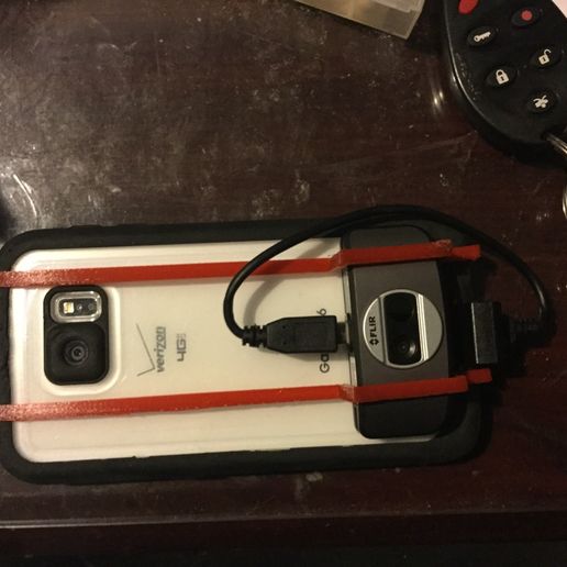 Flir one Android clip 3D model