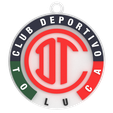 TOLUCA.png Archivo OBJ LLAVEROS LIGA MX TODOS LOS EQUIPOS・Modelo para descargar y imprimir en 3D