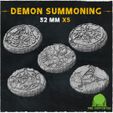 resize-mmf-demon-summoning-5.jpg Demon Summoning (Big Set) - Wargame Bases & Toppers 2.0