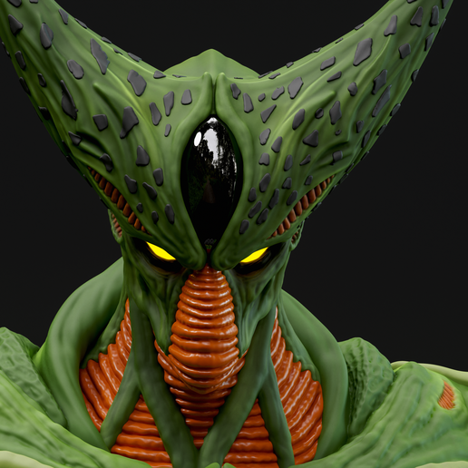 👾 Cell First Form-1/6th Scale-Figure for 3D Printing・ OBJ File for 3D ...