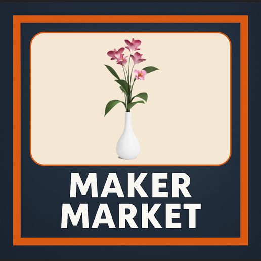 Dekoratif  Vazo – Decorative  Vase 3D Model - 3D model önizlemesi