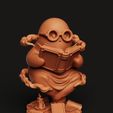 D28.59.jpg Ghost Scholar Statue | Bookworm Ghost Figurine | Spooky Reader Decor