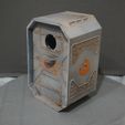 DSC04009.jpg Star wars themed birdhouse (Easy print, No Support)