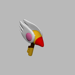 Captura de pantalla 2020-09-10 a las 12.51.36.png STL file Sakura Card Captor Clow Key Llave・Model to download and 3D print