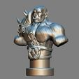 2.jpg Orc Warrior Bust for 3D Printing
