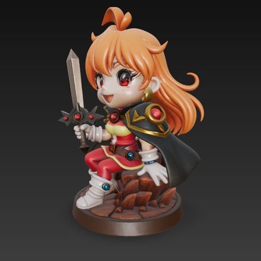 👩‍🦰 Lina inverse・ STL File for 3D printing・Cults
