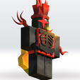 1x-infer4.png Forsaken Infernum 1x1x1x1 Roblox 3D Model STL Multipart No Support Fanart