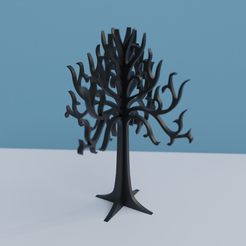 rr.png Archivo STL gratis Soporte de árbol de Gondor・Plan imprimible en 3D para descargar