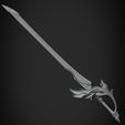 AquilaFavoniaFrontalWire.jpg Genshin Impact Aquila Favonia Sword for Cosplay