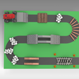 Untitled-773.png STL file Mini Crawler Course Track・3D printable design to download