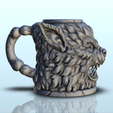 3.png Werefolf caneca de dados (7) - Suporte de lata de cerveja Recipiente de armazenamento Torre de refrigerante Caixa DnD RPG Boardgame 33cl 25cl 12oz 16oz 50cl Bebida