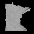 4.png Topographic Map of Minnesota – 3D Terrain