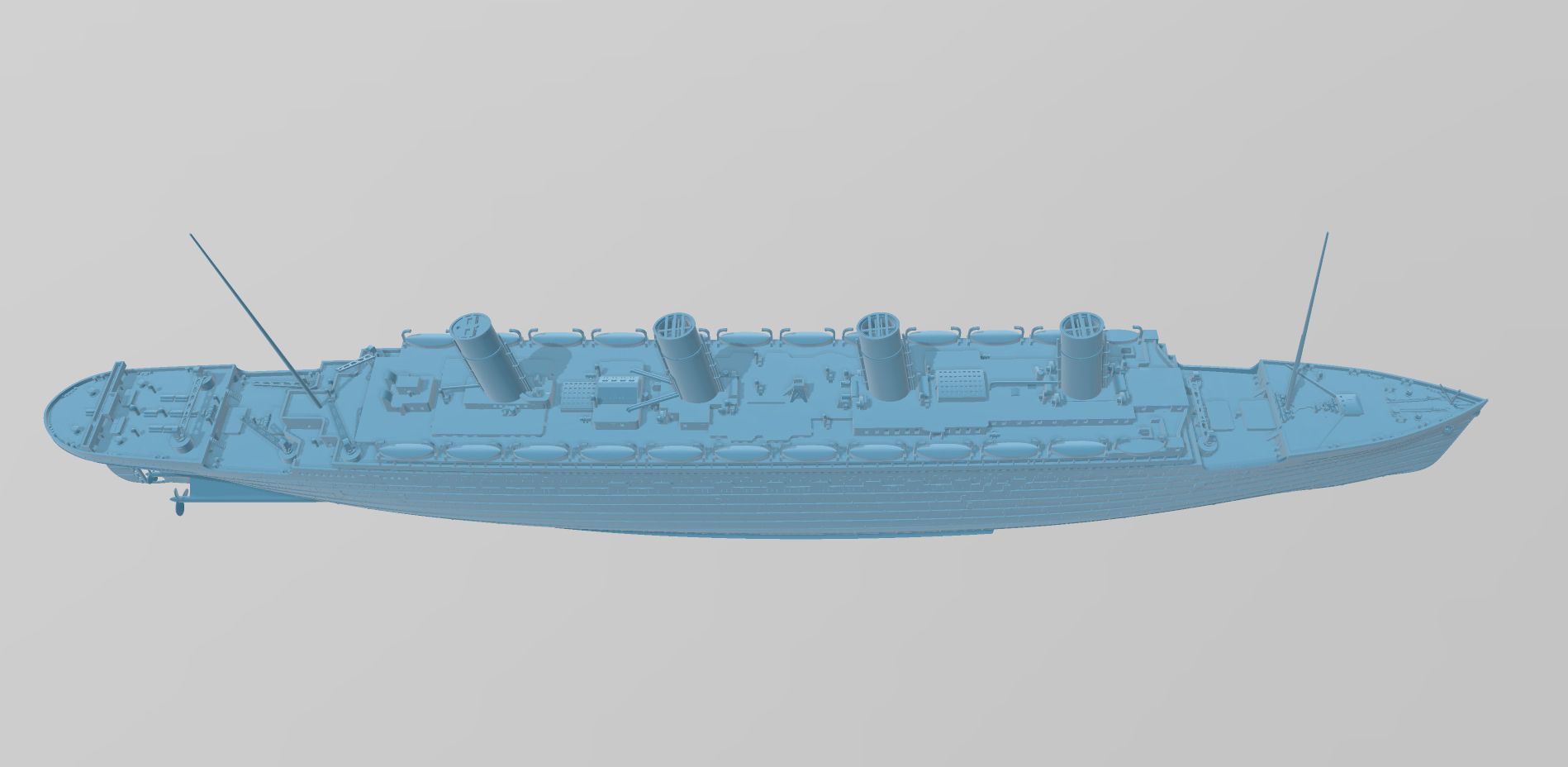 Untitled-2.jpg STL-Datei White Star Line RMS Olympic, das Schwestermodell der Titanic herunterladen • 3D-druckbare Vorlage, LinersWorld