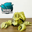 bb_07.png Hermit Crab Crabsta /  Cute Claw Hugger Articulated / Print-in-Place Creature / Underwater Animal / Water Monster / Fantasy World Beast