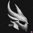 15.jpg SKYRIM DAEDRIC HELMET -The Elder Scrolls Masks 3D print model