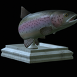 Rainbow-trout-trophy-open-mouth-1-7.png fish rainbow trout / Oncorhynchus mykiss trophy statue detailed texture for 3d printing