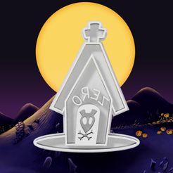 7.jpg STL file Cutter and marker Casa Zero - Jack's Strange World・3D printer design to download