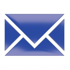 Message-Letter-Symbol-1.jpg 3D file Message Letter Symbol・3D print object to download, Caspian3DWorld