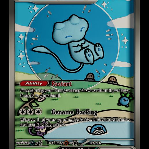 pokemon card sigilyph Amazon.com : SNMDesigns Axolotl Birthday Card - Axolotl With Bday Hat Card  - Fun Birthday Axolotl Card - Pretty Animal Card main image 0