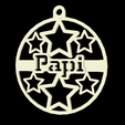 Papi.png Mum and Dad Christmas Decorations
