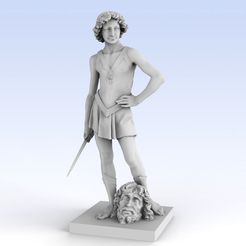 untitled.1685.jpg Free STL file David with the head of Goliath・3D print model to download, Yehenii