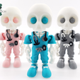 01.-Primary-Image.png Cobotech 3D Print Articulated Skelly Nurse, Skeleton Nurse