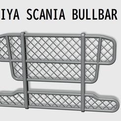 model.jpg STL file TAMIYA Scania Bullbar Type A・3D printer model to download