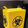 1966d17a-7b26-47c9-bdb5-20e4d9012b4c.JPG BioHazard Material Dispenser - used insulin needle and others