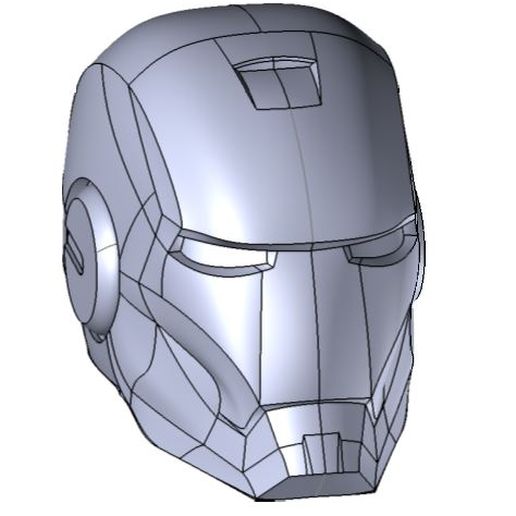 Ball Hitch Cover - IronMan 3D model