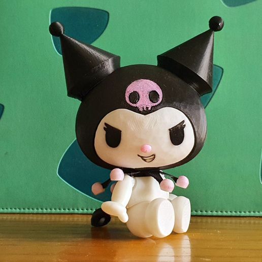 🎨 Kuromi articulated figure・ STL File for 3D printing・Cults