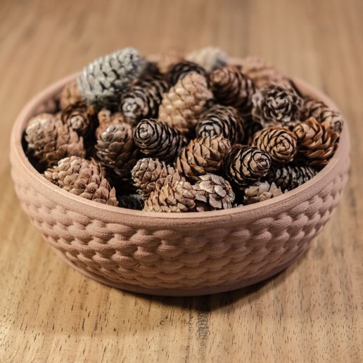 Wicker basket - 3D model önizlemesi