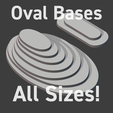 oval1.png FREE Wargaming Oval Bases set all sizes | 60x35mm 170x109mm and more!