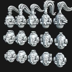 all.jpg Archivo STL Cascos Prime SW・Modelo para descargar y imprimir en 3D