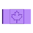 Canada_Flag.stl Canada Flag - Maple Leaf
