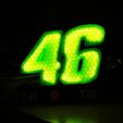 IMG_20210506_133456.jpg Valentino Rossi VR46 logo lamp or statue