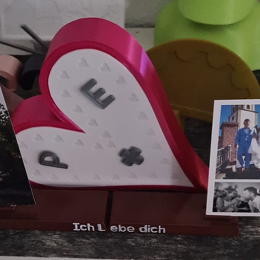 Love / Love / Heart / Heart / Valentine's Day Gift / Personalized / Personalized 3D model