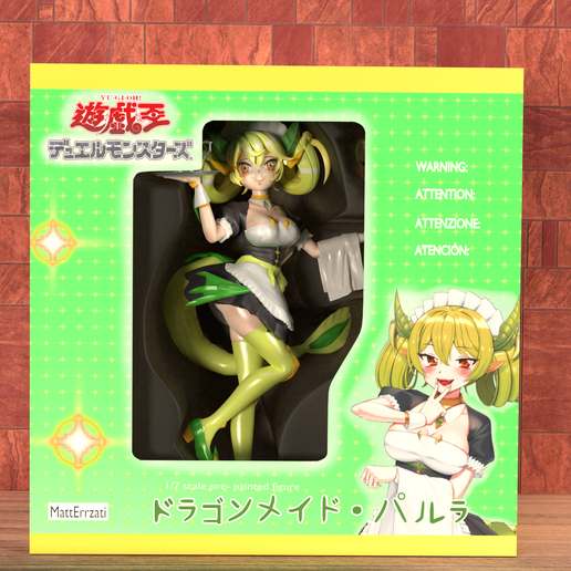 juguete3.png Фигурка драконихи из салона + карта аниме yugioh