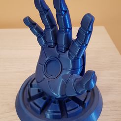 20210603_134233.jpg STL file Iron Man Glove Ring/Phone Holder・3D printer design to download