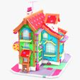 portada.jpg MAISON 5 HOUSE HOME CHILD CHILDREN'S PRESCHOOL TOY 3D MODEL KIDS TOWN KID Cartoon Building 5