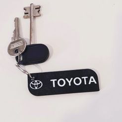 Toyota-I-Print.jpg Fichier STL Porte-clés : Toyota I・Modèle pour impression 3D à télécharger