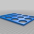 model_tray_40mm_insert.png Minature Model Storage Tray Modular
