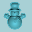 06.png Christmas Snowman - Molding Arrangement EVA Foam Craft