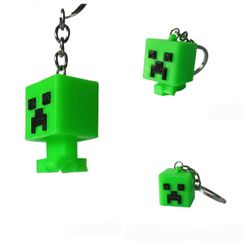 CreeperLlavero.jpg Creeper keychain pendant - Minecraft articulated
