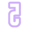 5.stl heinrich - alphabet font - cookie cutter