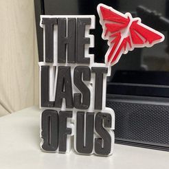 photo1674078856.jpeg Free STL file Logo the last of us・3D printer model to download