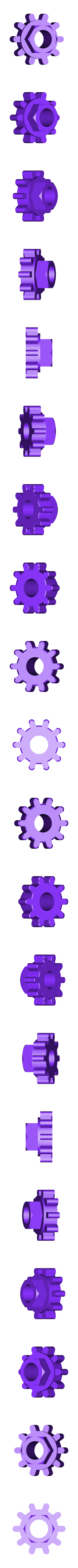 GripFan_Wheel_3A.stl Cool Squeeze - Grip Fan