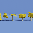 trees yellow.png Low Poly Nature Pack