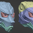 103.png 3D file EVO Bear - COSPLAY SCI-FI MASK - DIGITAL STL FILE FOR 3D-PRINTING・3D printable design to download